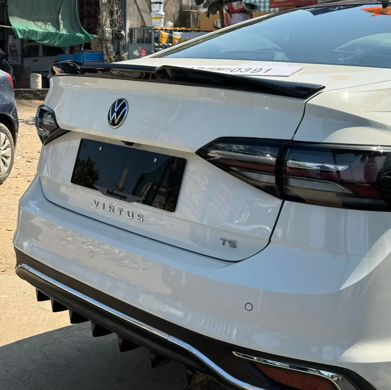 Virtus / slavia m4 spoiler and rear diffuser combo ( Abs quality ) - Image 2