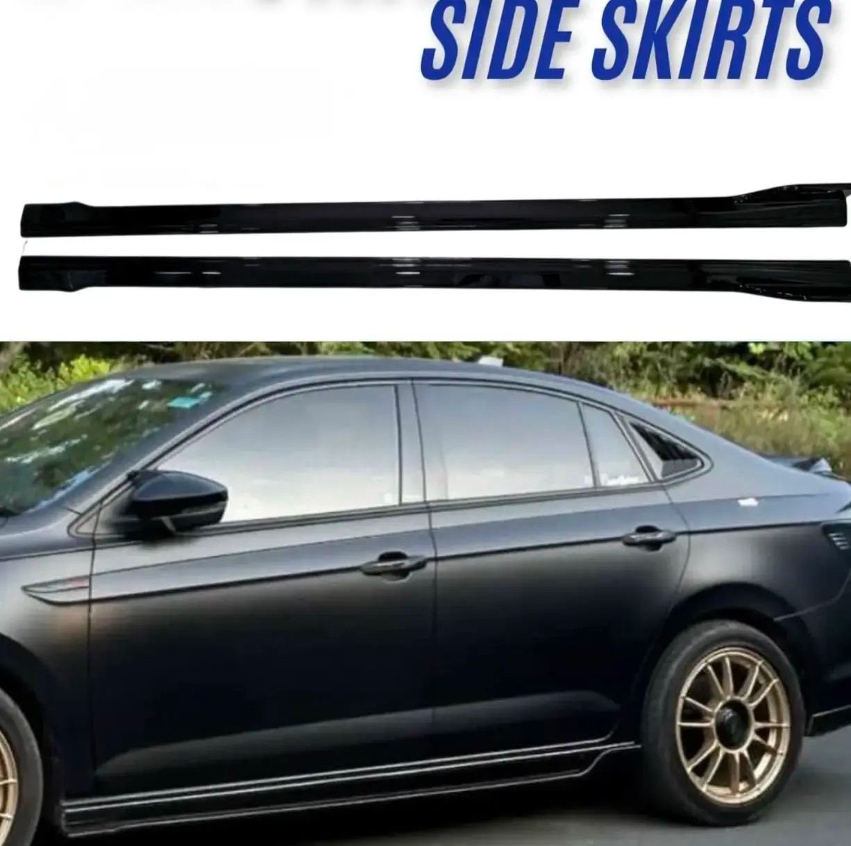 Svcarcustoms Virtus / Slavia Aftermarket dedicated Aero kit . ( Splitter and diffuser kit) - Image 2