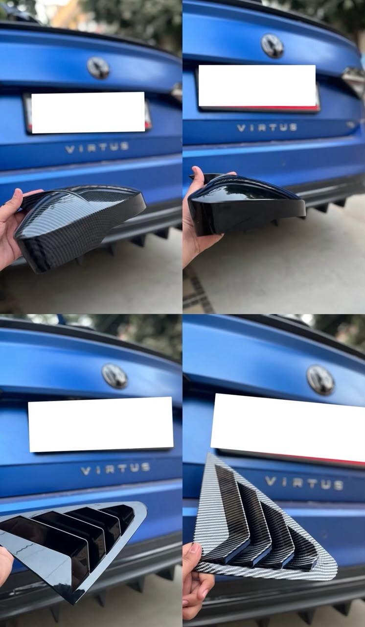 Virtus / Slavia m style mirror caps - Image 1