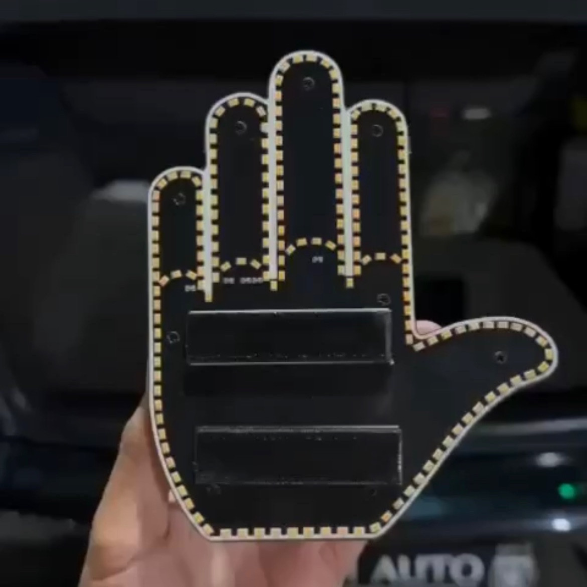 3d fingers light with wireless remote
