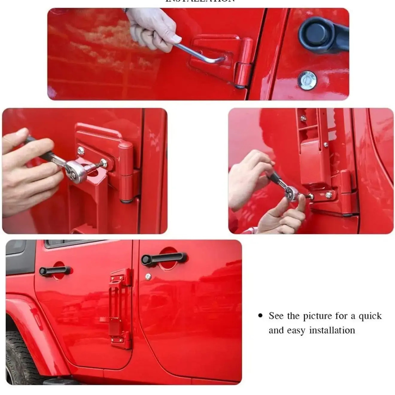 Door Hinge  Compatible for Thar Set of 2