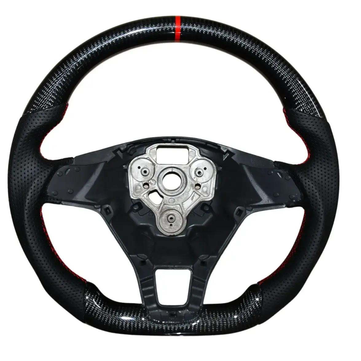 Polo real carbon fibre steering wheel