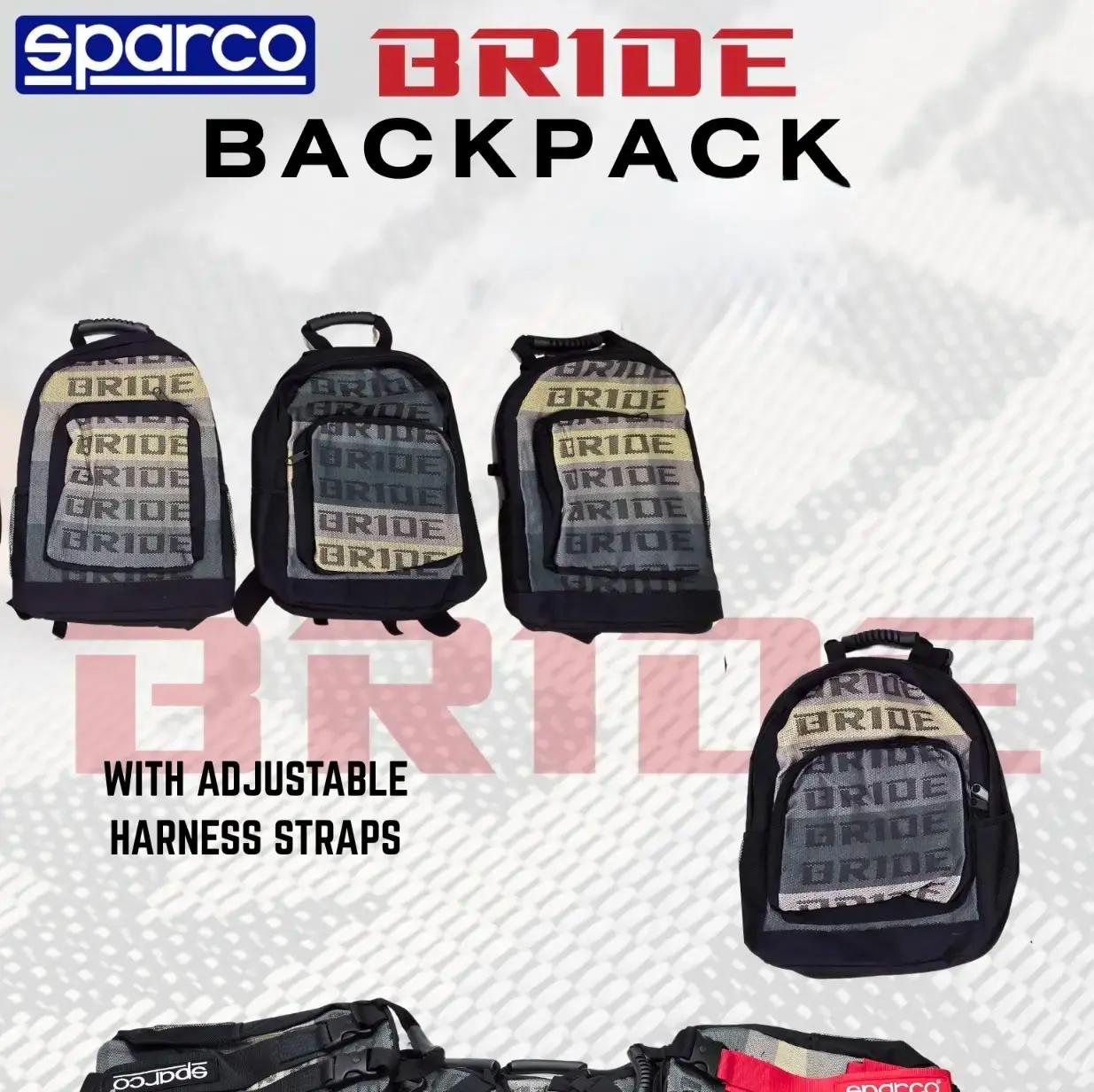 SPARCO BRIDE racing bagpack | For travelling and motorsports