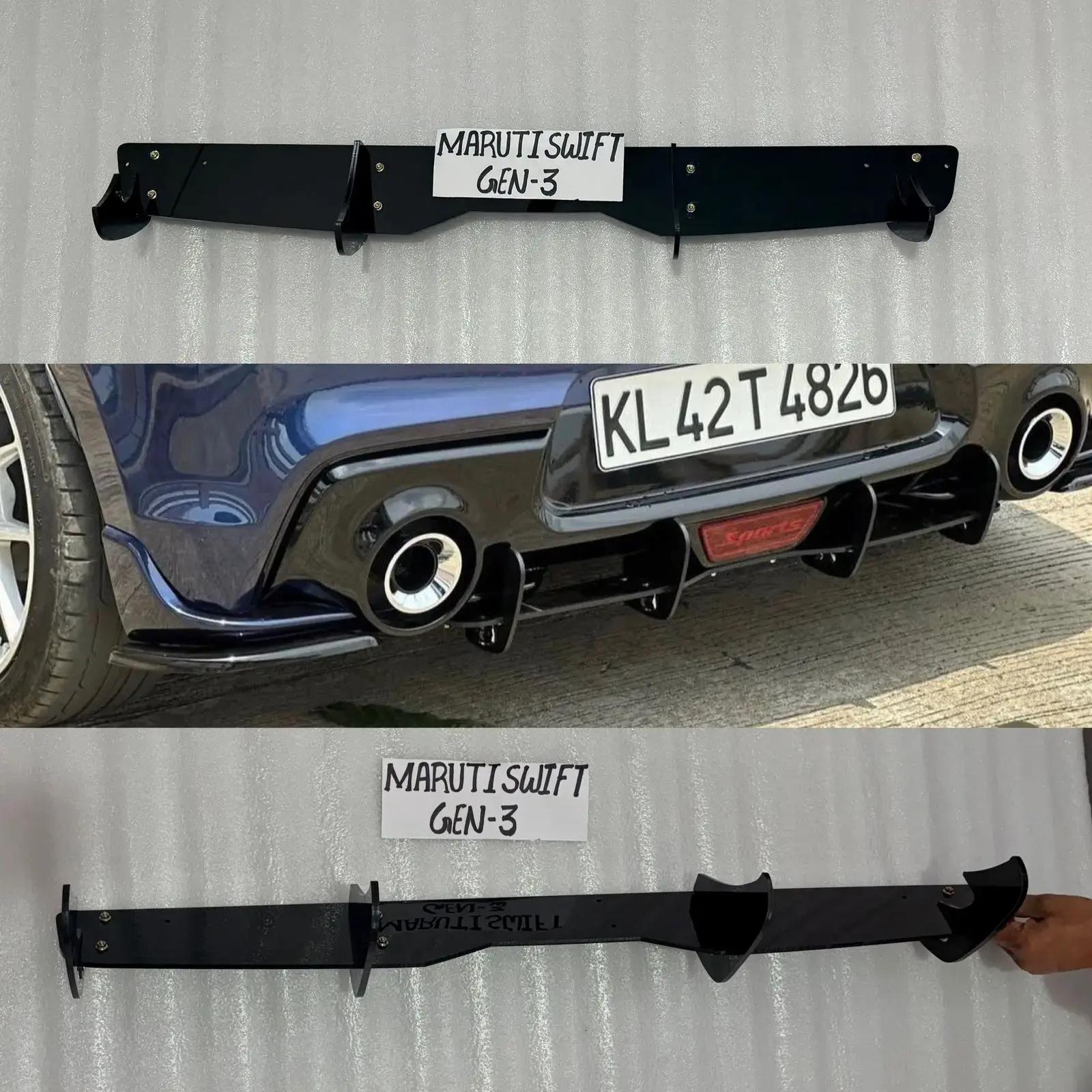 Swift 4 fin rear diffuser . 2018+ models