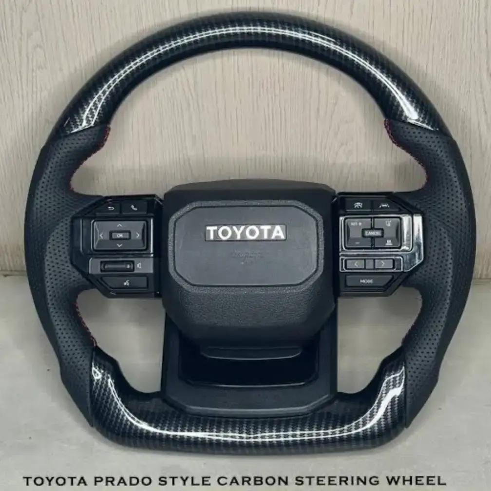 Toyota Land Cruiser Prado LC-250 Steering Wheel | Copy Carbon Fiber