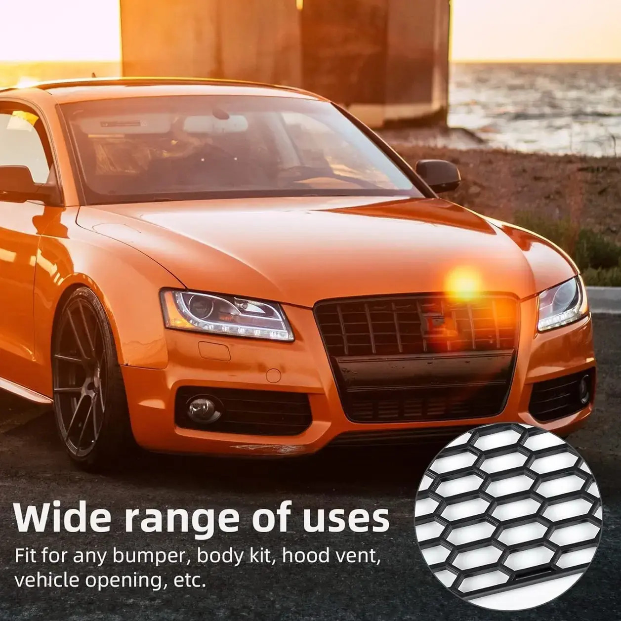 Universal Big hole mesh grill