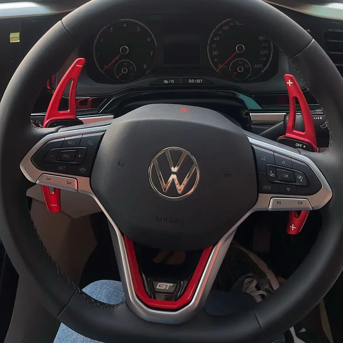 Virtus metal paddle shifters long