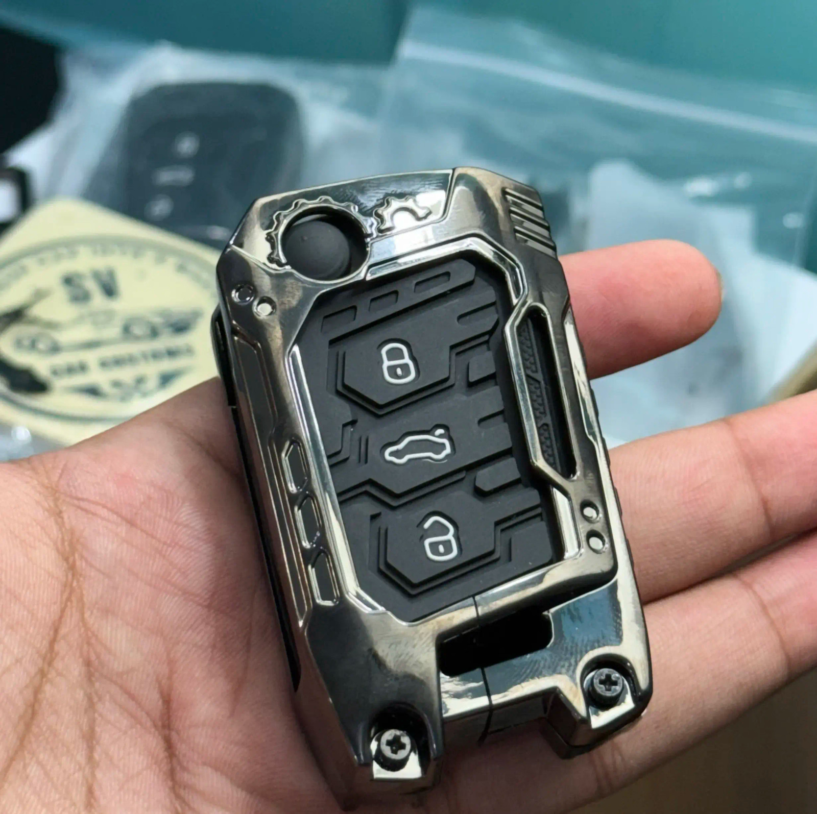 Virtus premium metal transformer series key case