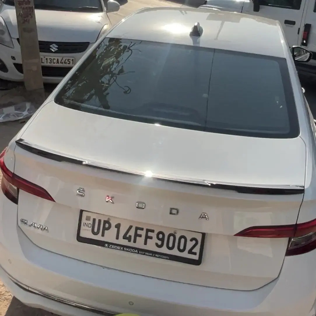 Virtus / Slavia m4 spoiler and rear diffuser combo
