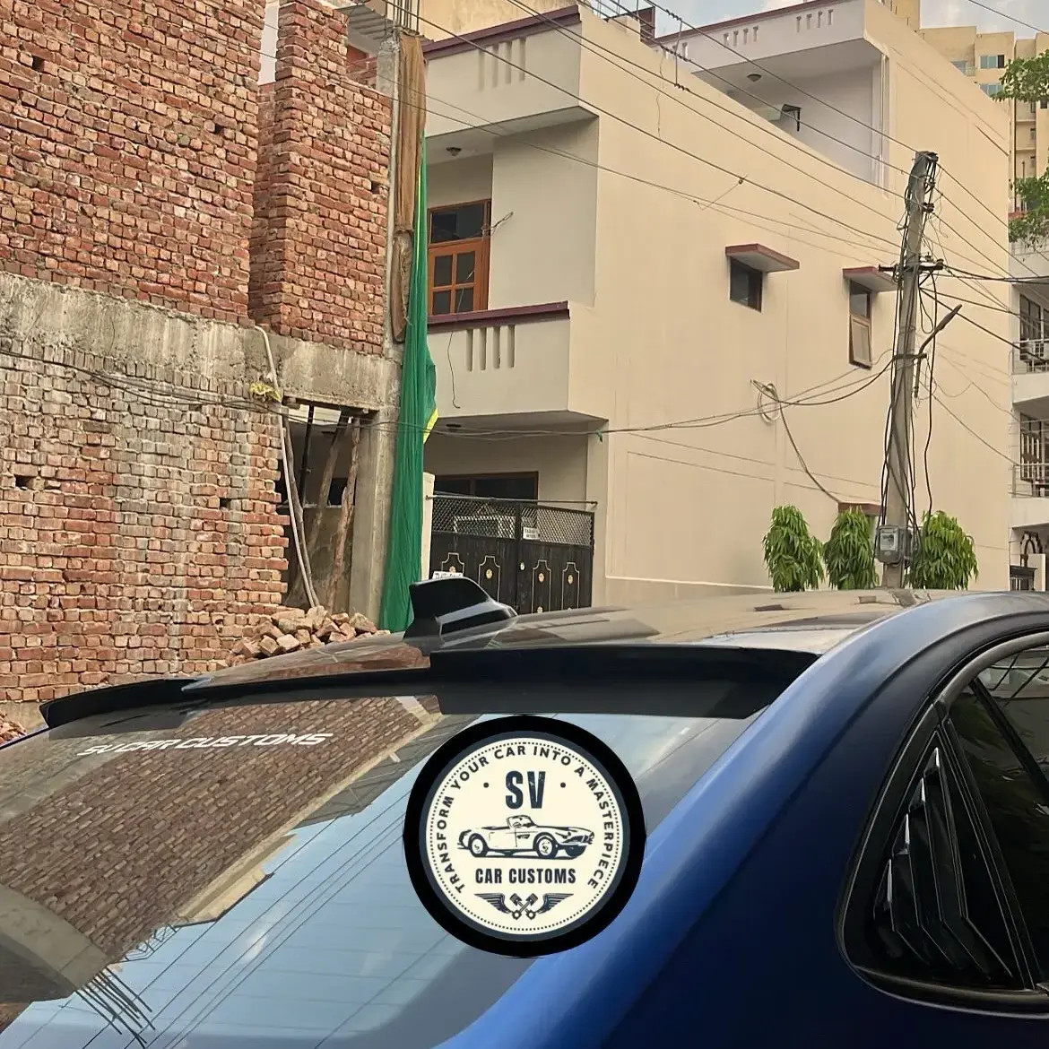 Virtus / Slavia Abs roof spoiler